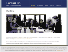 Tablet Screenshot of lucas-uk.com